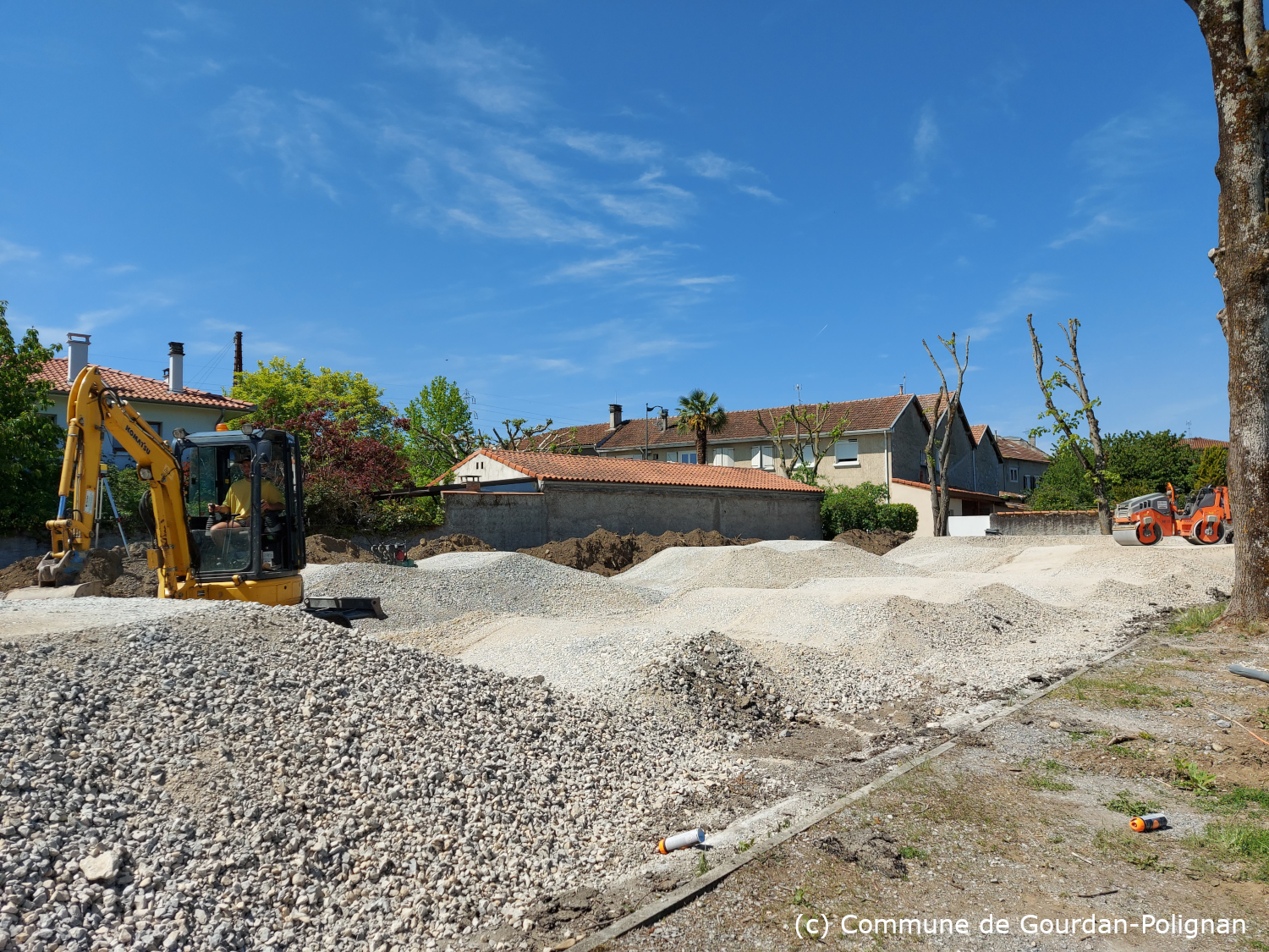 Zone d’activités jeunesse – Début des travaux du PumpTrack