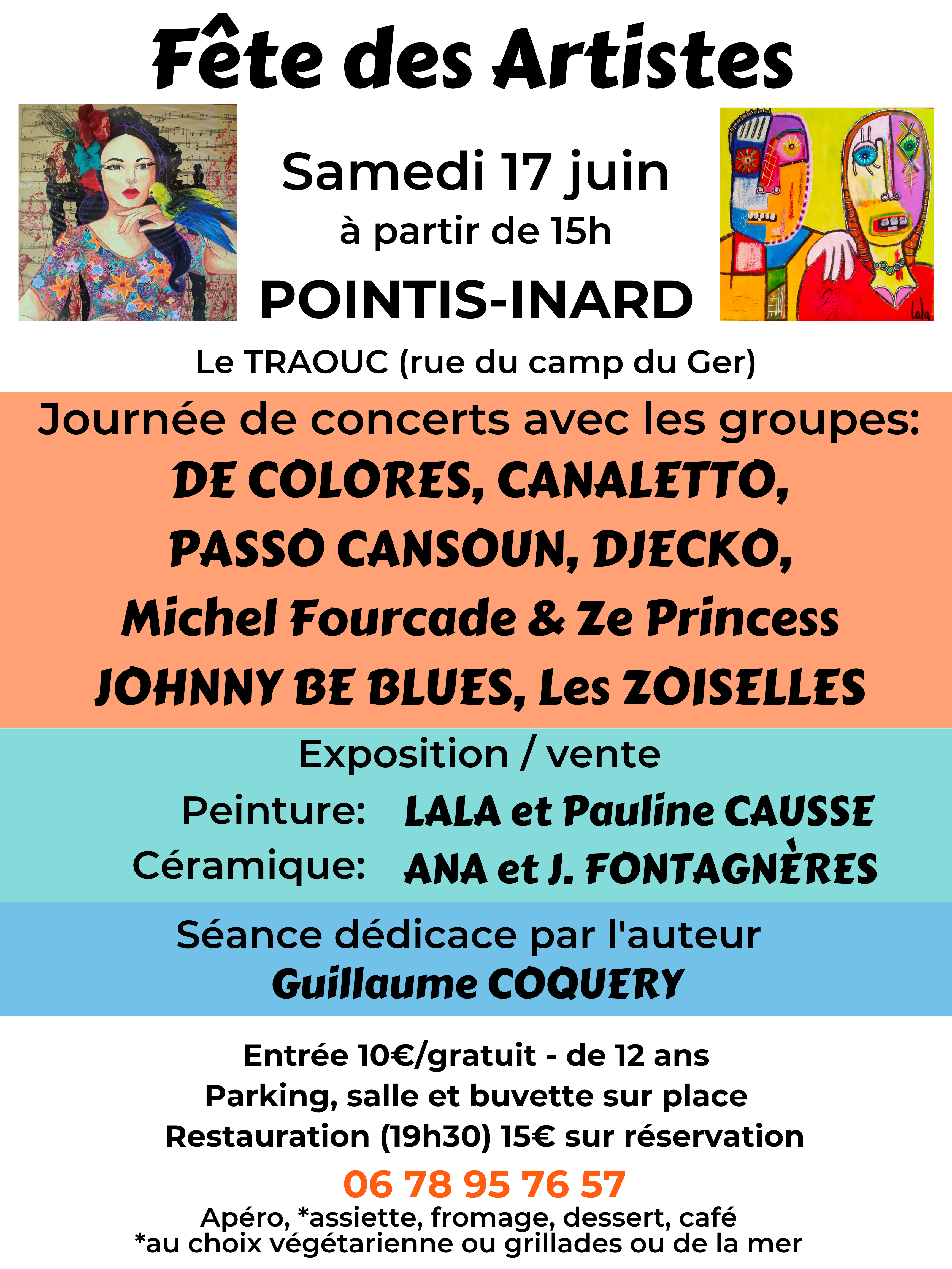 Fête des artistes à Pointis-Inard