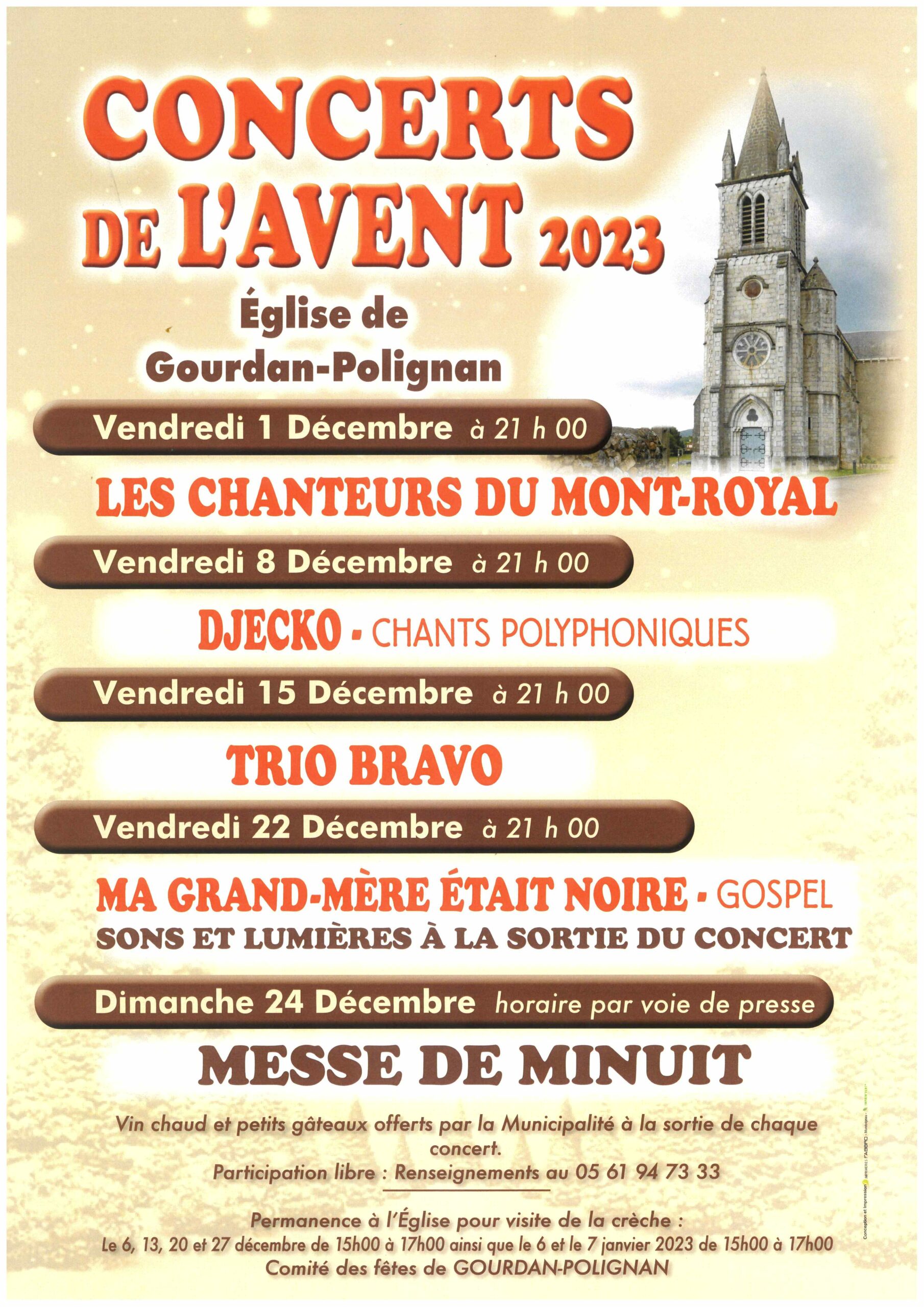 Concerts de l’avent 2023