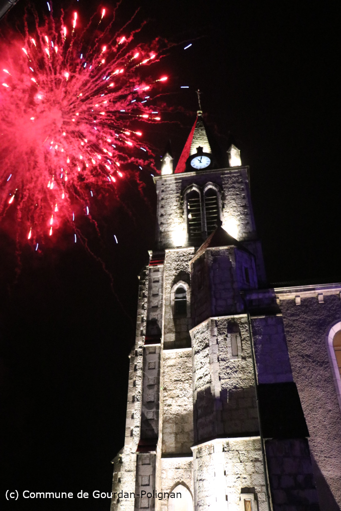 Eglise et feu