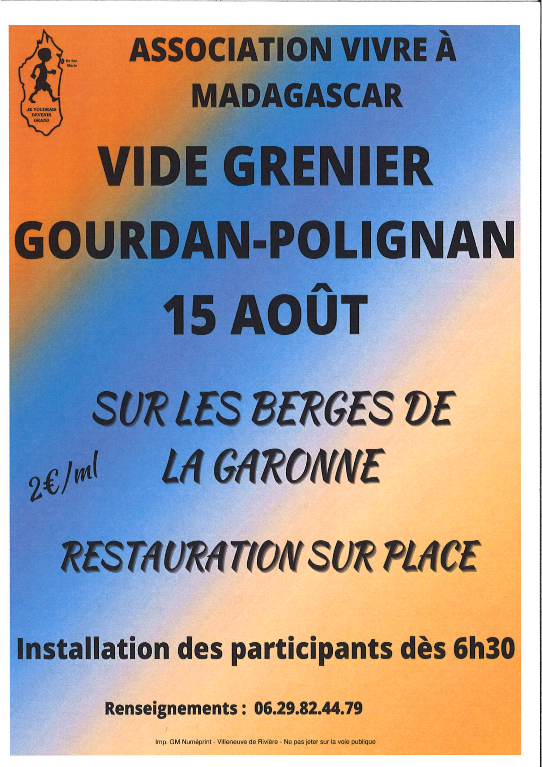 Vide grenier à Gourdan-Polignan le 15 août 2024